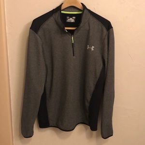 Under armour cold gear quarter zip grey